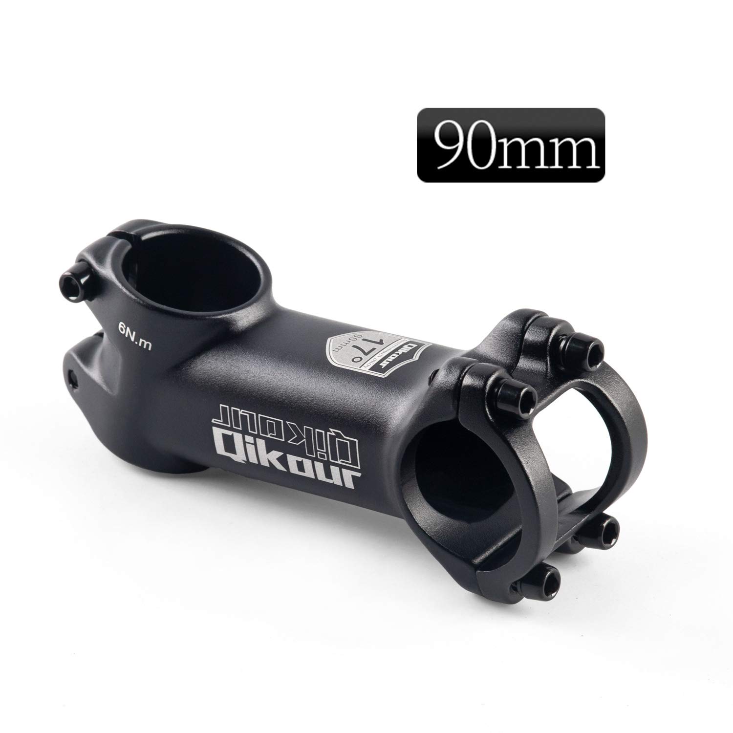 Suncentech Bike Stem 17° Handlebar Stem 31.8 MM, Handlebar Riser for MTB Mountain Bike, Road Bike, BMX, Fixed Gear Bicycle