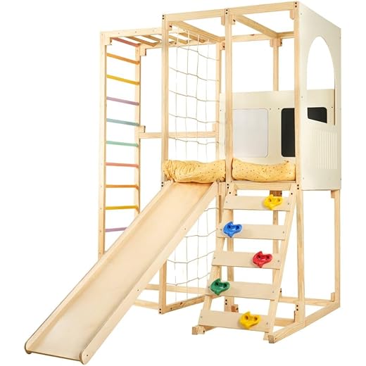 Curious Cub Playloft Jungle Gym 8 in