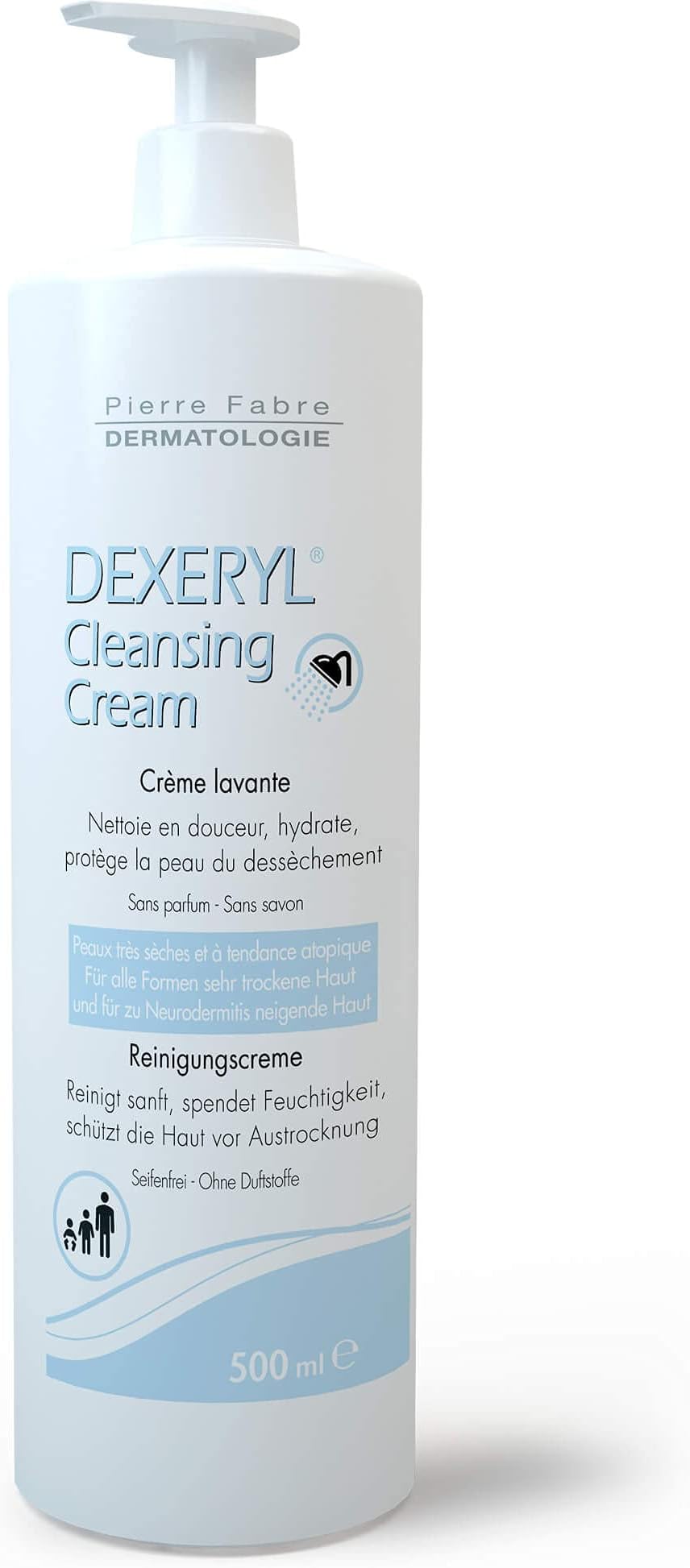 Dexeryl Cleansing Cream Cleanser 500ml