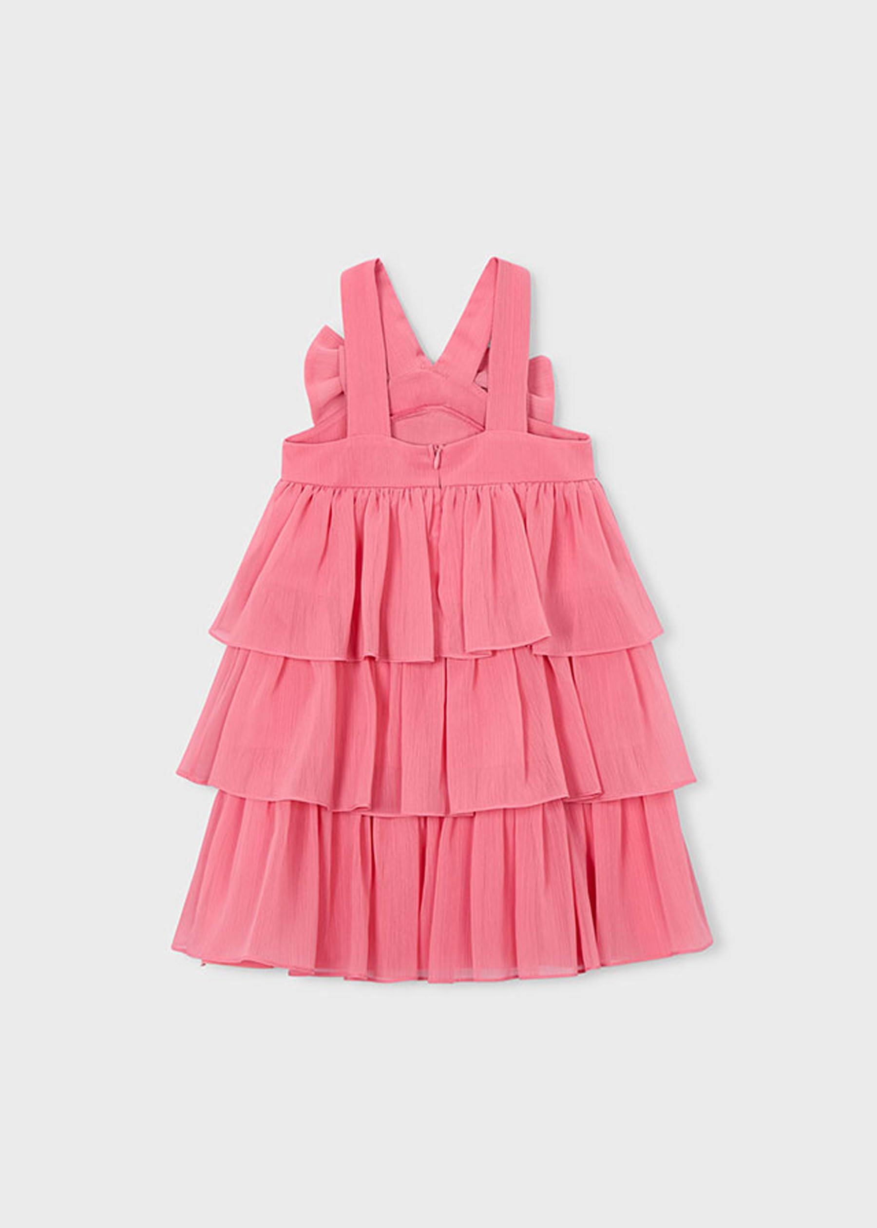 Mayoral Vestito Bambola per Bambine e Ragazze Camelia