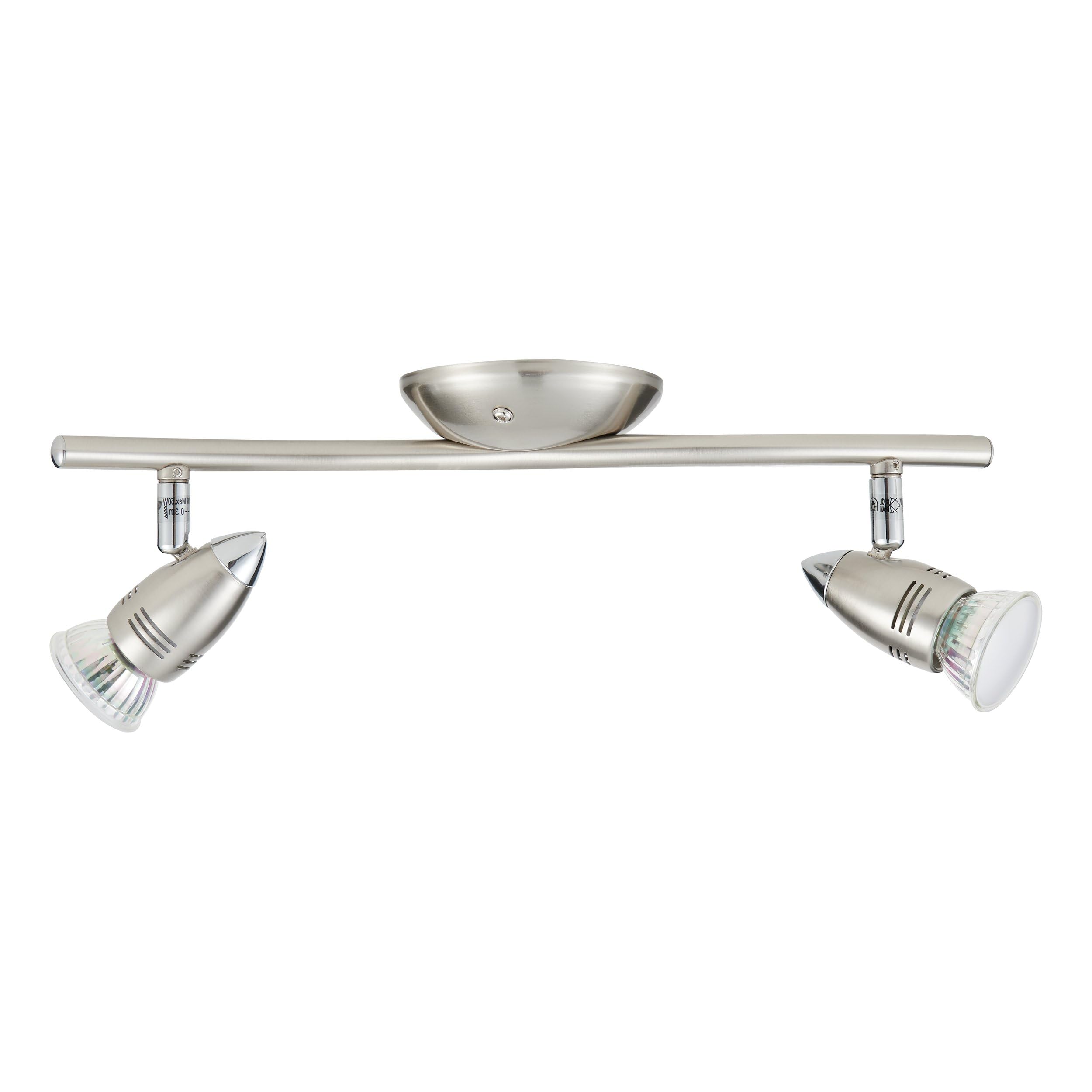 Plafoniera Plafoniera LED spot a soffitto 4W lampada a soffitto 2-fiamme | Leroy Merlin