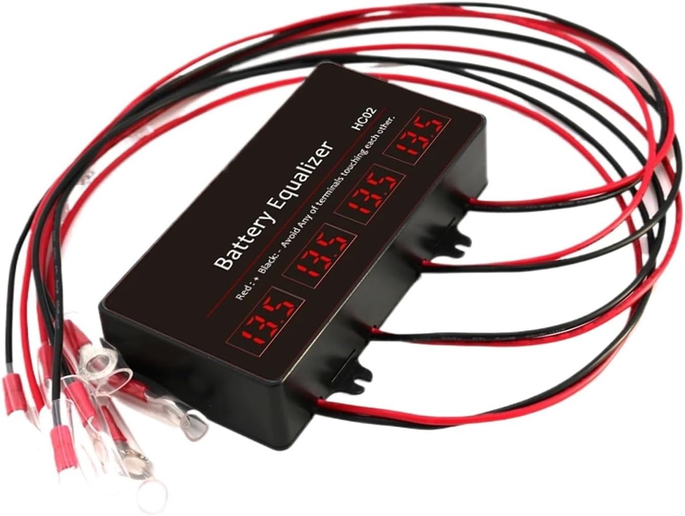 Battery Equalizer HC02 Battery Equalizer 12 24 36 48V Batteries Voltage Balancer 4S Active Lead Acid Battery Controller Battery Voltage Balancer