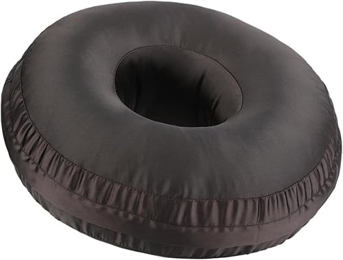Almohada lavable de satén sedoso para piercing de oreja con funda de almohada ex