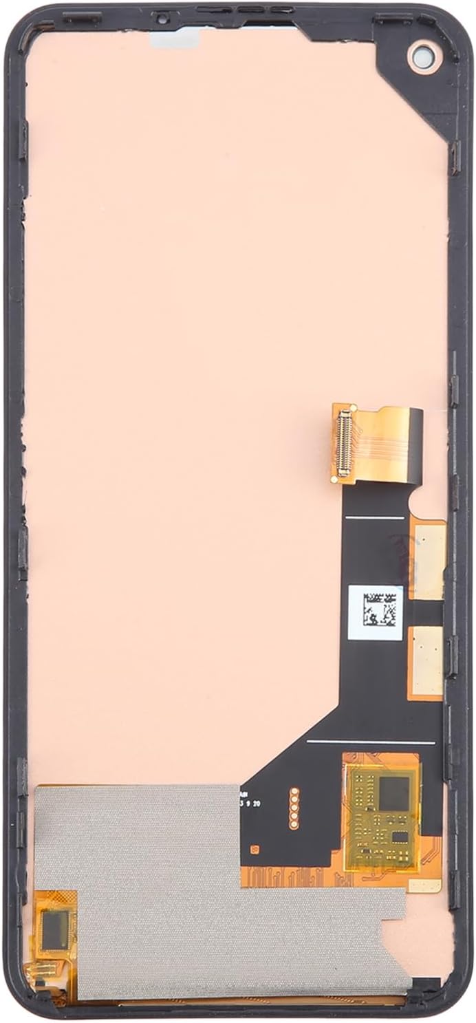 for Google Pixel 5a 5G G1F8F G4S1M TFT LCD Screen with Digitizer Full Assembly, Not Supporting Fingerprint Identification (Black), Blacknull