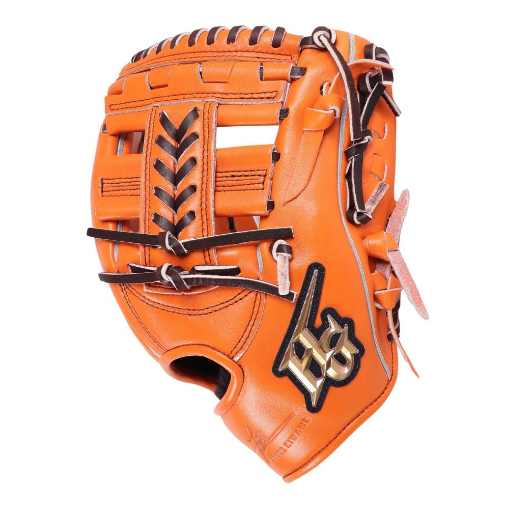 Hi-Gold 軟式用野球グローブ【右手用】オレンジ Hi-Gold 軟式用野球グローブ【右手用】オレンジ Hi-Gold 軟式用野球