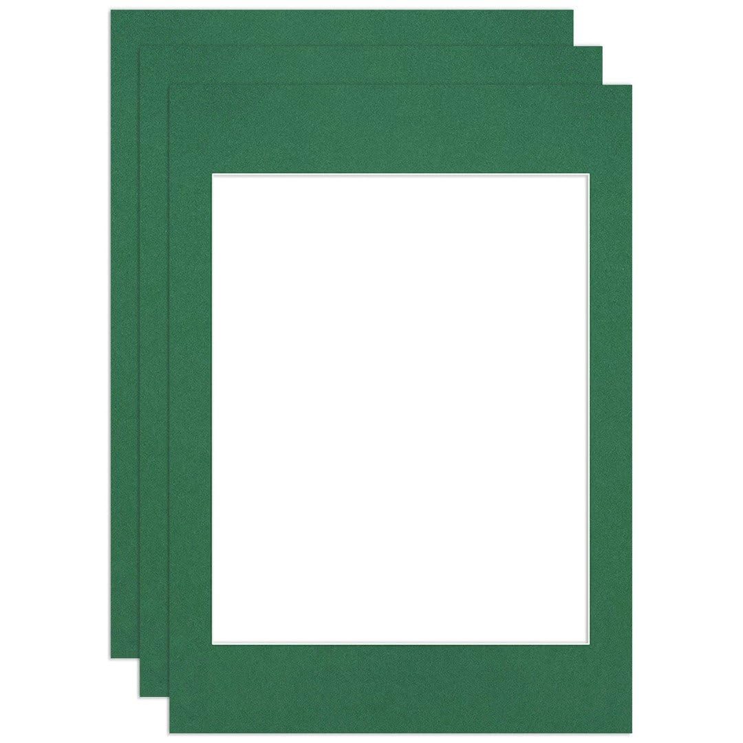 Procut Global 70x50cm Emerald Picture Mounts to Fit 50x40cm Aperture - Precision Cut Cardboard Photo Mount - Ideal for Frames, Prints, Artwork & Certificates - Sizes & Colours Available - 3 Pack โ image 1