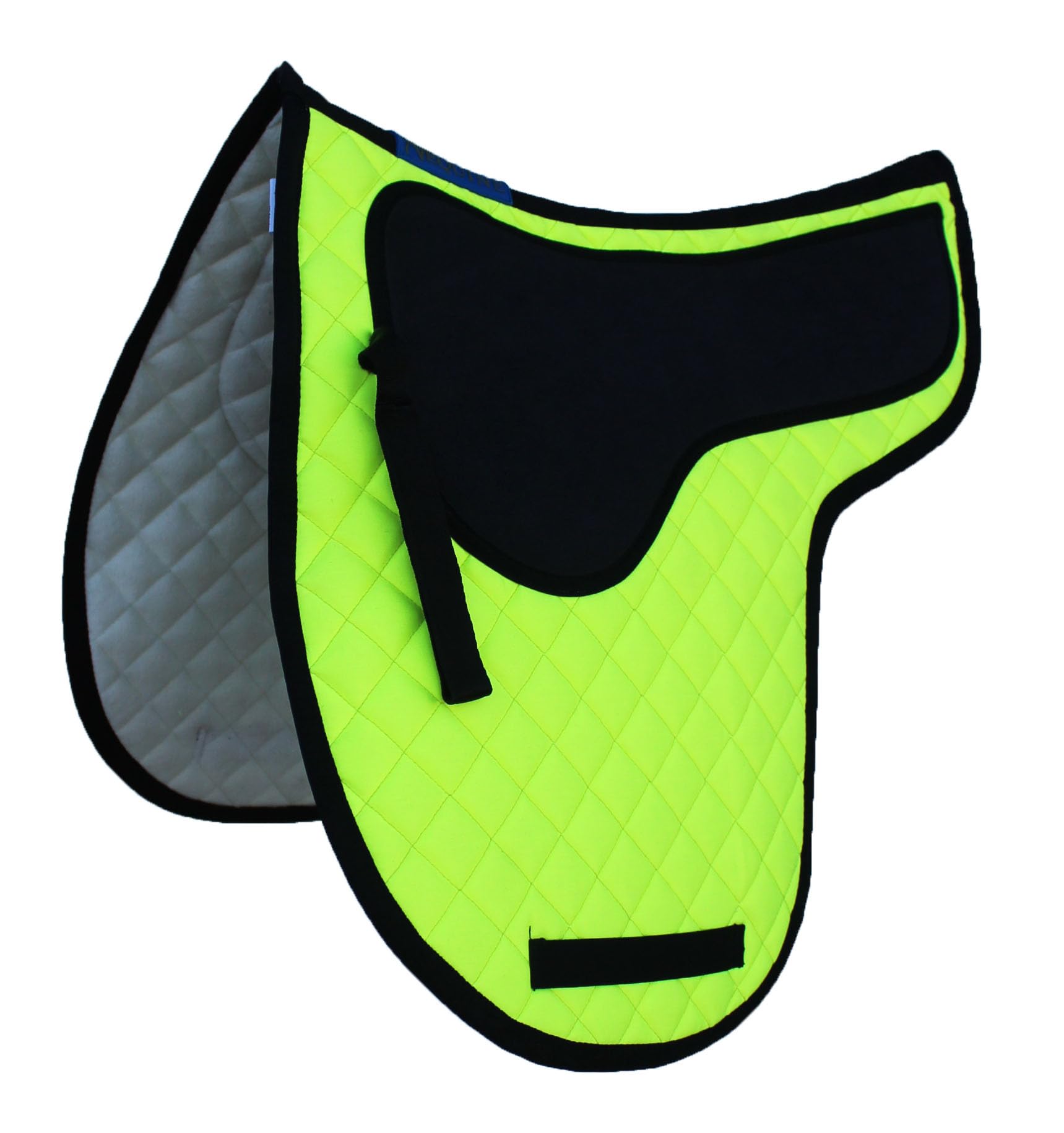 CHALLENGER Horse English Quilted Contoured All-Purpose Trail Saddle Pad 72184GR