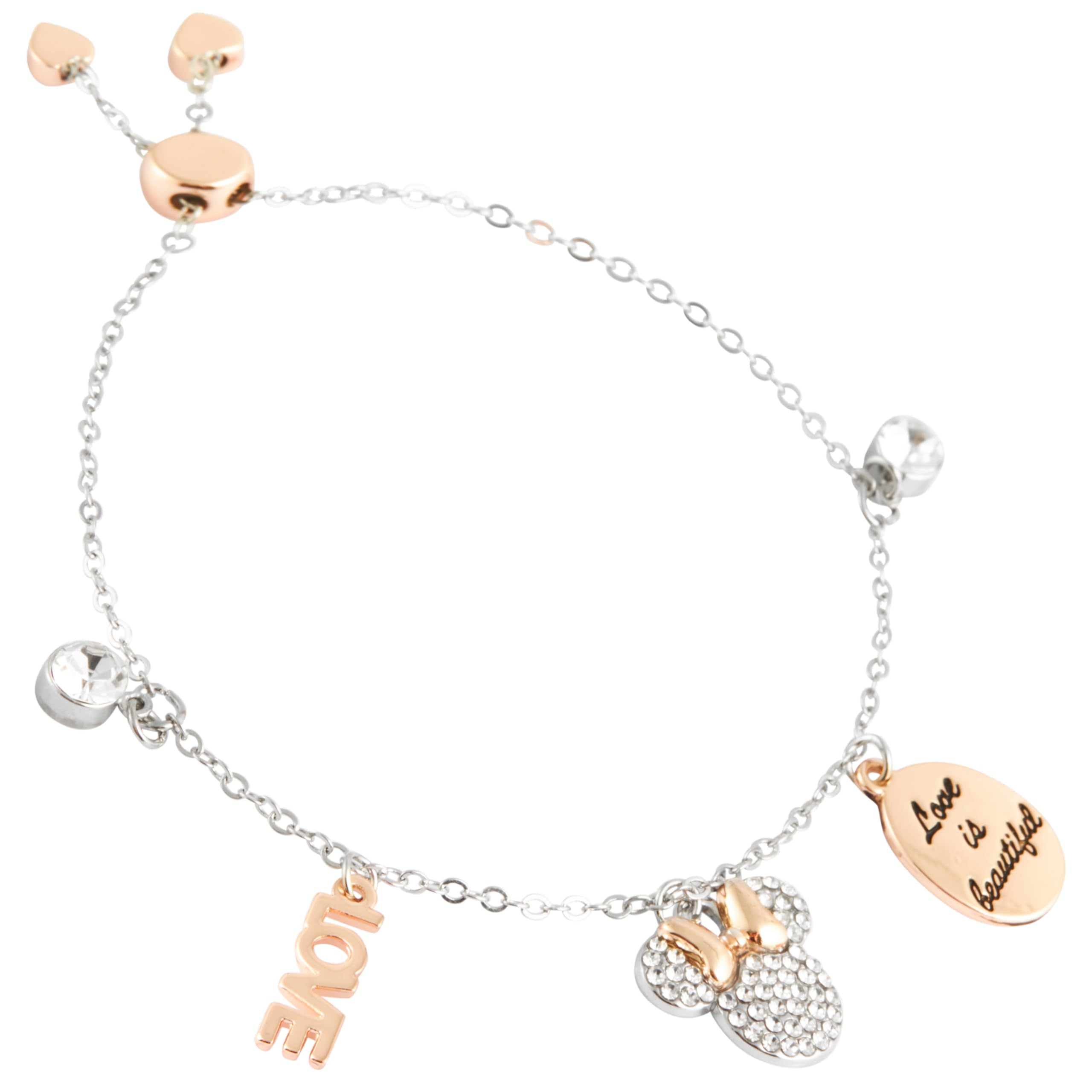 Disney Pulsera para Niña - Pulsera con Dijes Accessorio Oficial