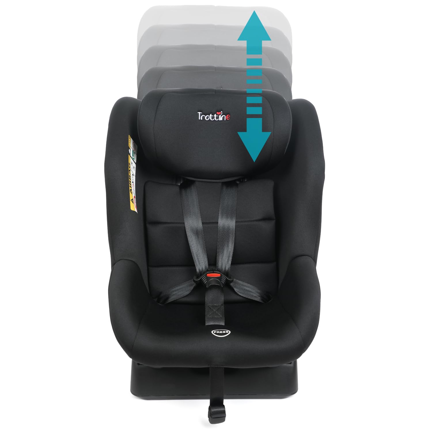 London siège auto R129 40-105 cm, Groupe 0+/1, naissance-18 kg, Dos Route longue durée jusque 4 ans ou Face route à partir de 76 cm/15 mois, installation facile en ceinturé - Shadow