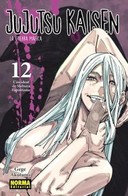 Portada de Jujutsu Kaisen 12