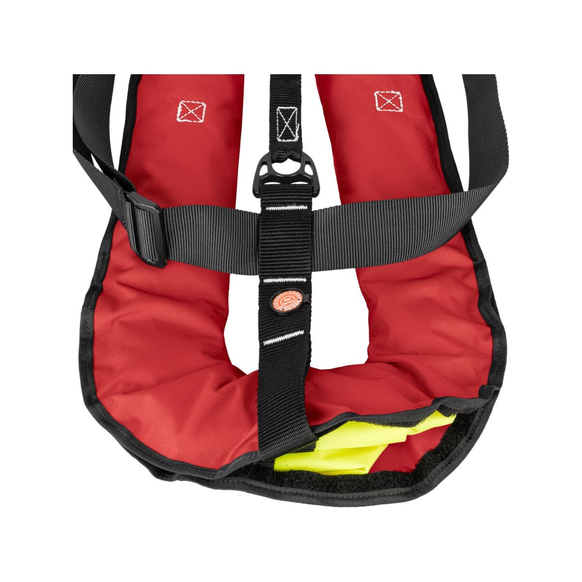 Set di 2 12skipper giubbotti di salvataggio automatici 300N ISO UML con imbragatura incl. 2 kit di manutenzione, rosso