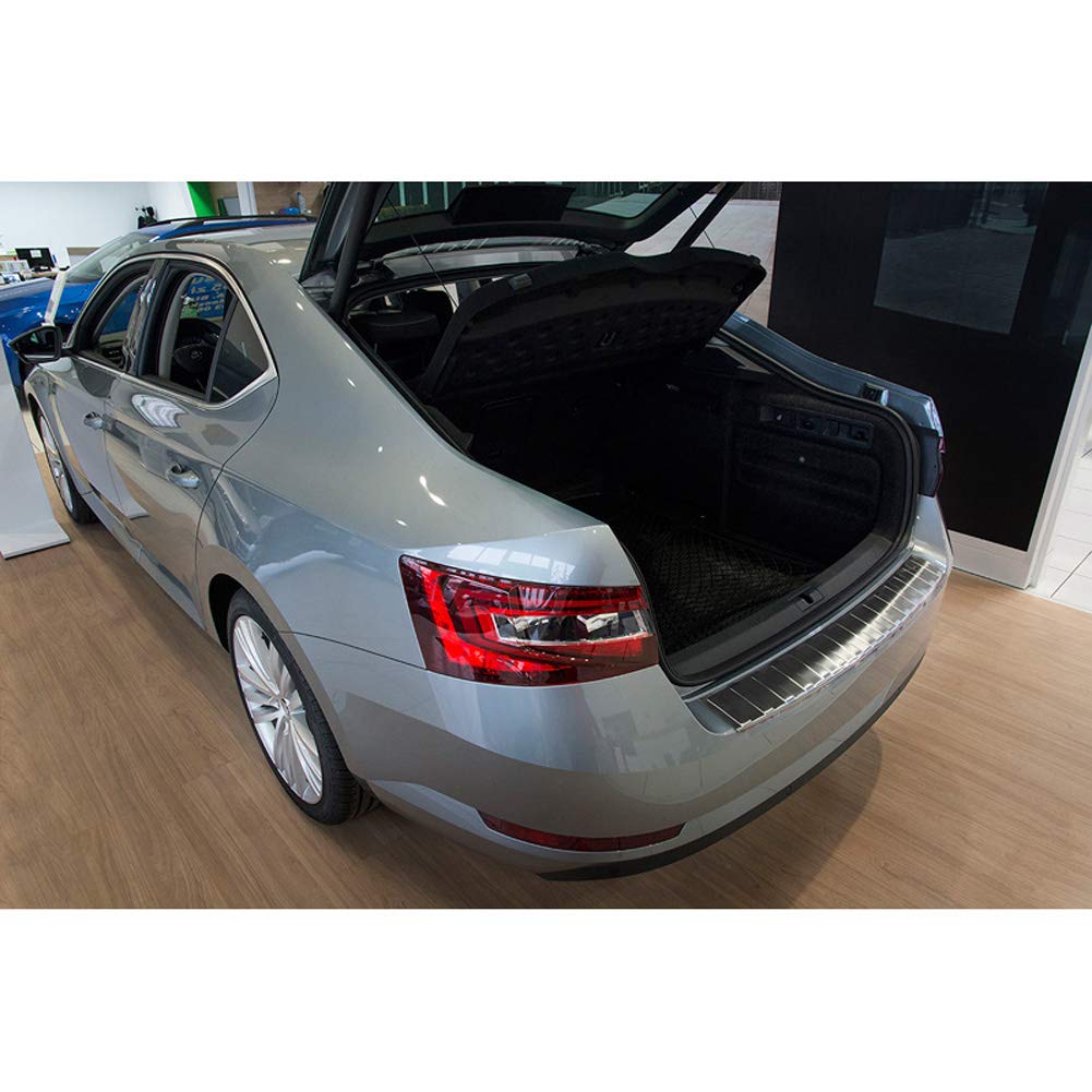 RVS Achterbumperprotector Passend Voor Skoda Superb IV Combi 2023 Ribs