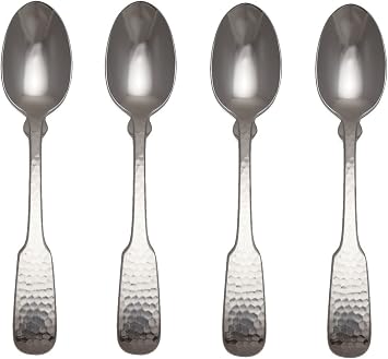 Towle Hammersmith 18/10 Stainless Steel 6 1/8" Teaspoon Set of Four