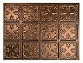 FASÄDE Traditional Style/Pattern 10 Decorative Vinyl Backsplash 15 sq ft Kit in Oil-rubbed Bronze
