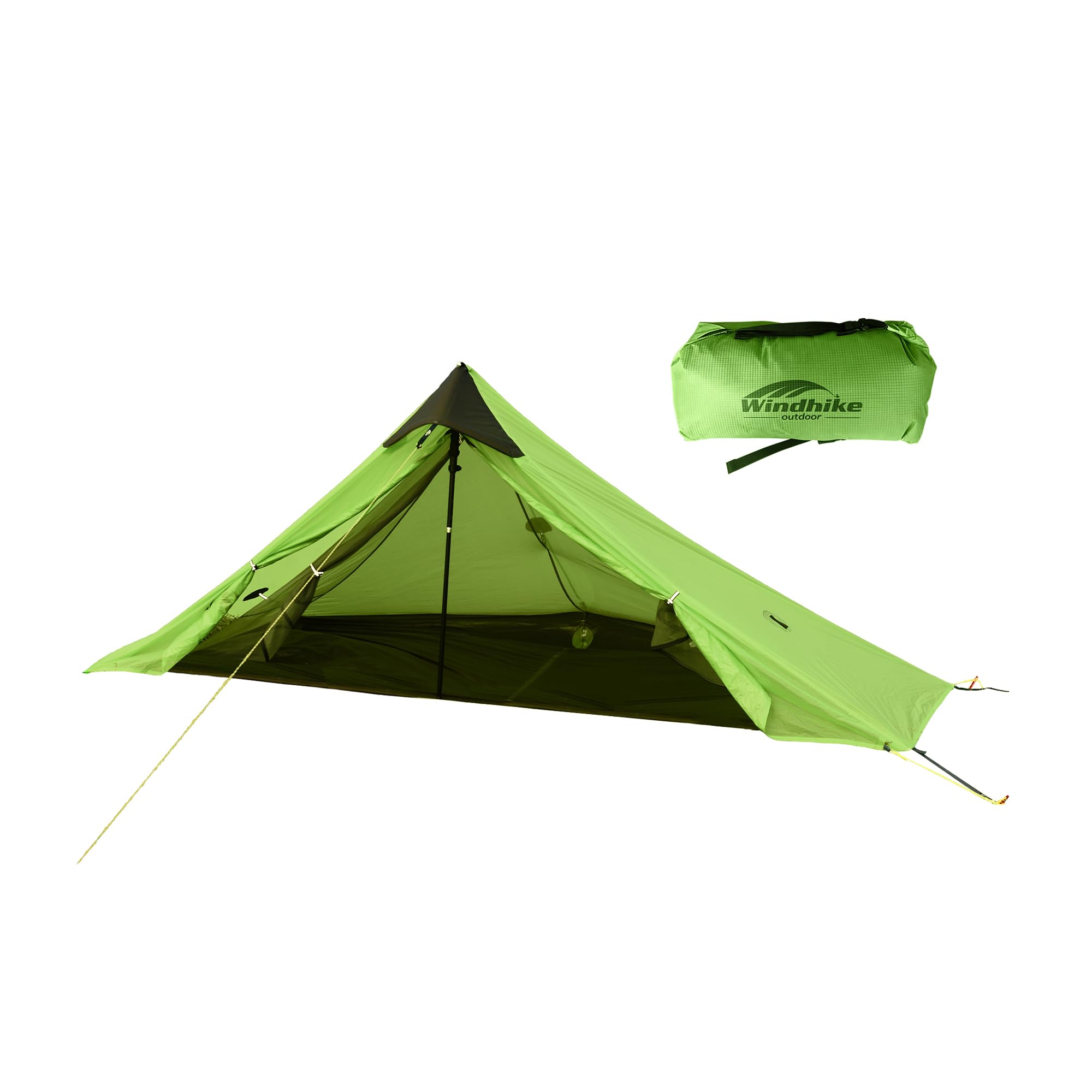 Amazon.co.jp: Windhike ティピテント ソロ 軽量 コンパクト 920g 防水