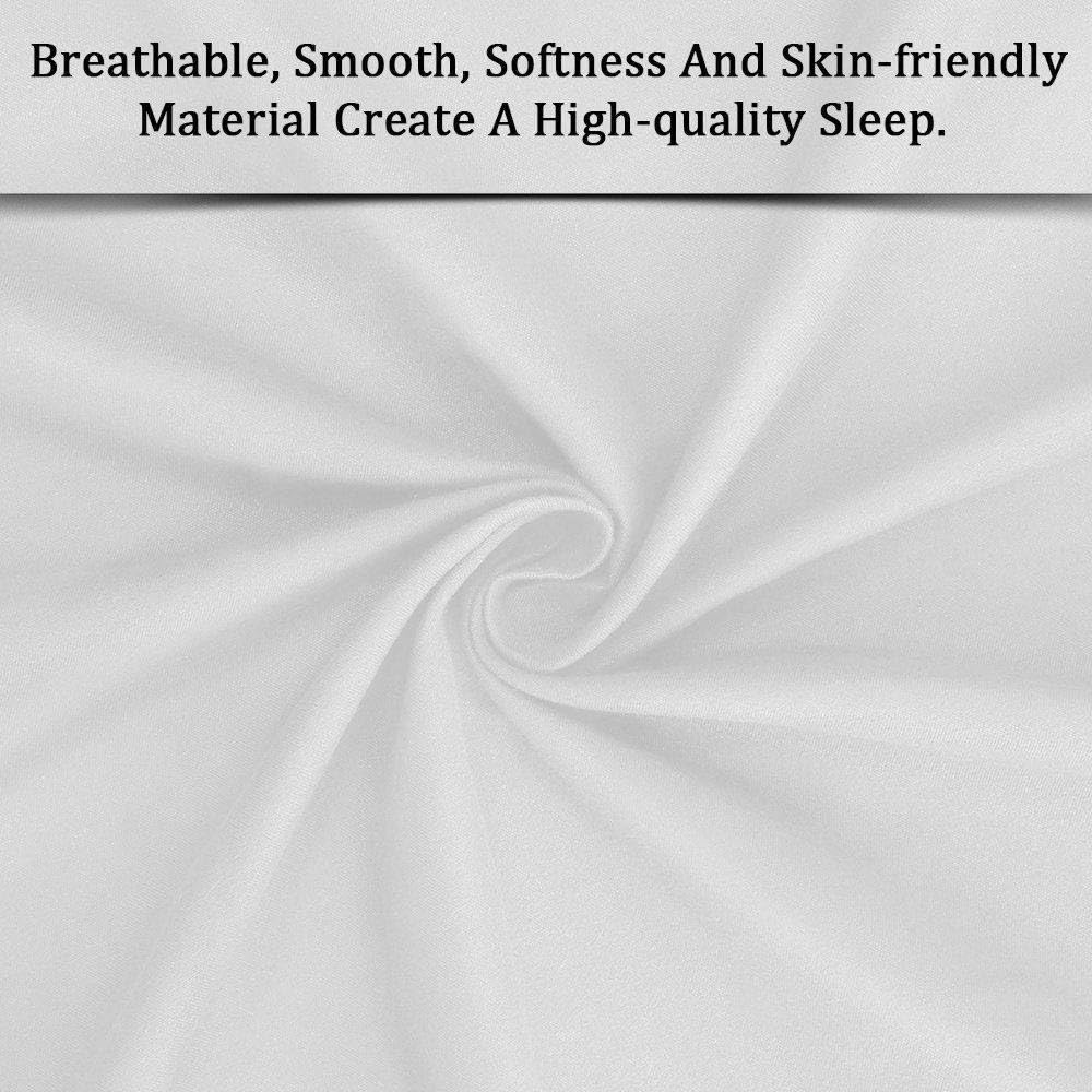 Beddengoed Hoeslaken Extra Diep 30 cm, Morbuy Kleur Tropische Ananas Bedlinnen Microvezel Soft Fade Resistant Bedlaken voor Single Double King Mate, Alleen Bedlaken Geen Kussenslopen