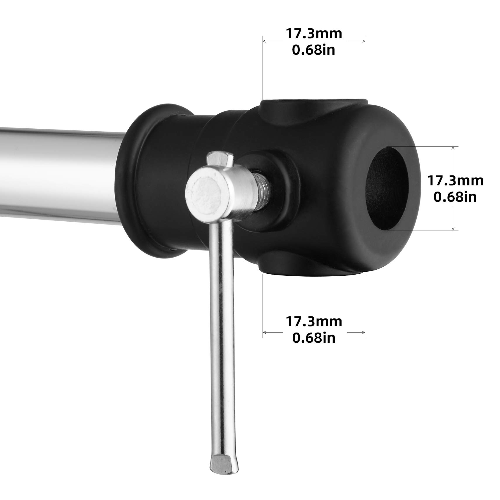 Selens 120-300 cm Soporte de Fondo Barra Transversal Ajustable Soporte de