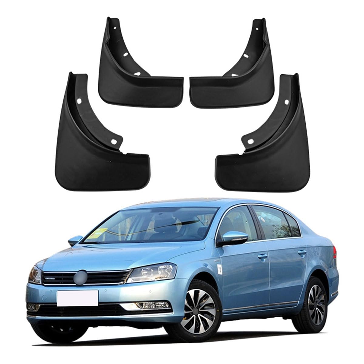 YPSBBHD Car Mud Flaps Fender Splash Guards, Compatible with Volkswagen Magotan 2011-2016, Splashproof Exterior Accessories for Car Wheel Protector