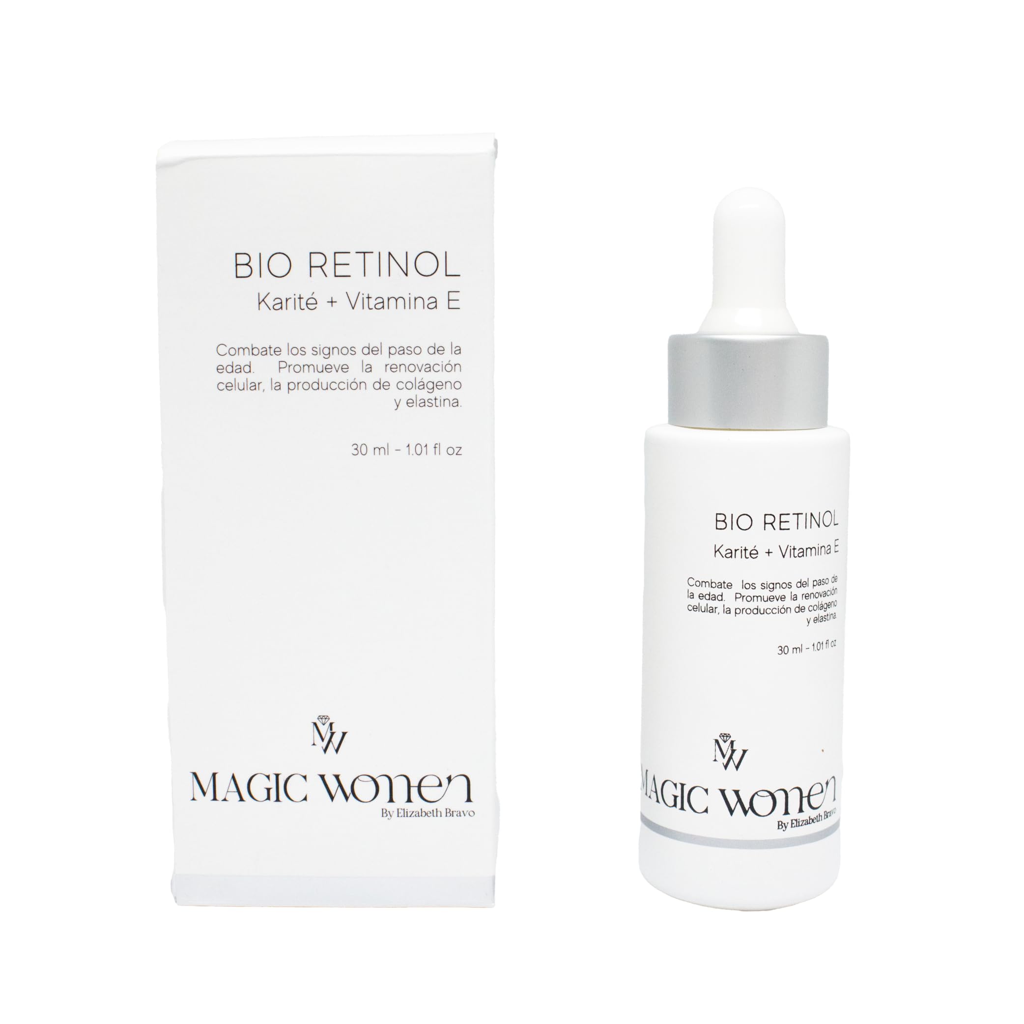 Bio-Retinol Face Serum – Anti-Aging Facial Serum with Shea Butter & Vitamin E – Retinol Alternative for Wrinkles, Firmness & Skin Renewal – 1 Fl Oz