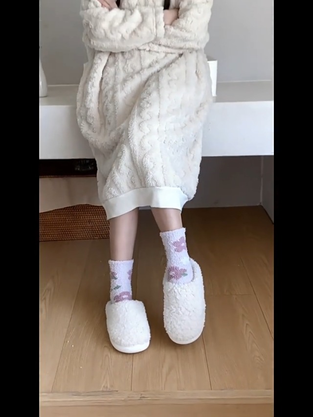 Calze Calde Donna Invernali Calze Di Lana, Calze In Cotone, Spesse, Morbide, Invernali, Calze Termiche, Super Morbide, Calde, Foderate In Pile, Da Donna, Grigio., Taglia Unica Calzini Morbidi Donna