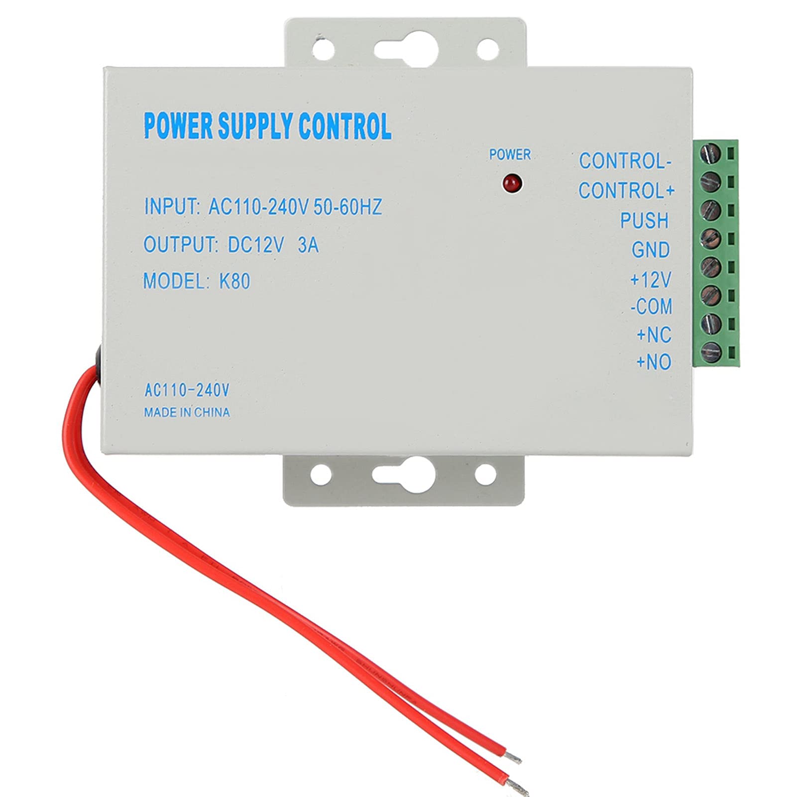 Système de contrôle d'accès Pas de Lecteur de Carte 125KHz, contrôle de Serrure de Porte à Clavier en T, Serrure électrique de 180KG avec Absorption Building Home rity