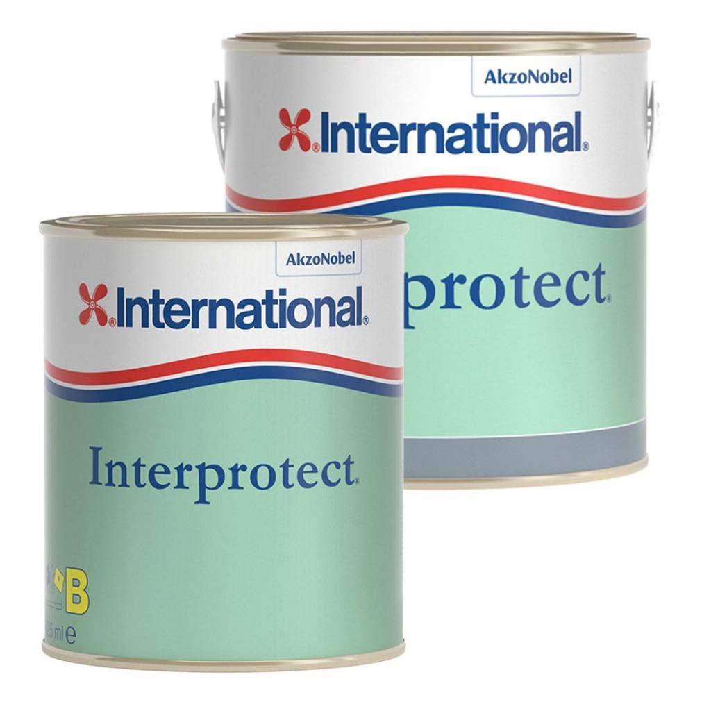 International Interprotect - Primer epossidico, 750 ml, colore: bianco