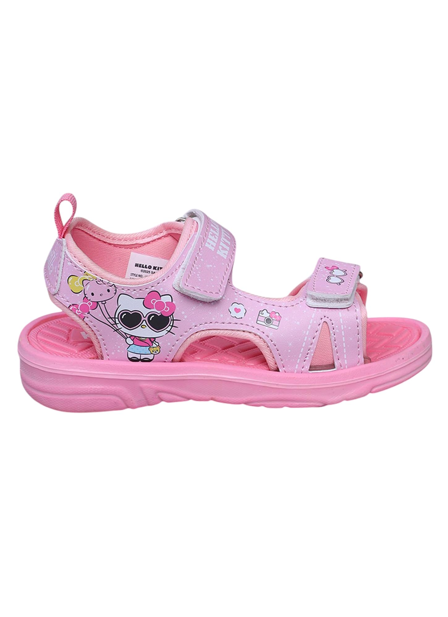 Kidsville Sandalias estampadas oficiales de Hello Kitty para niñas y niñas