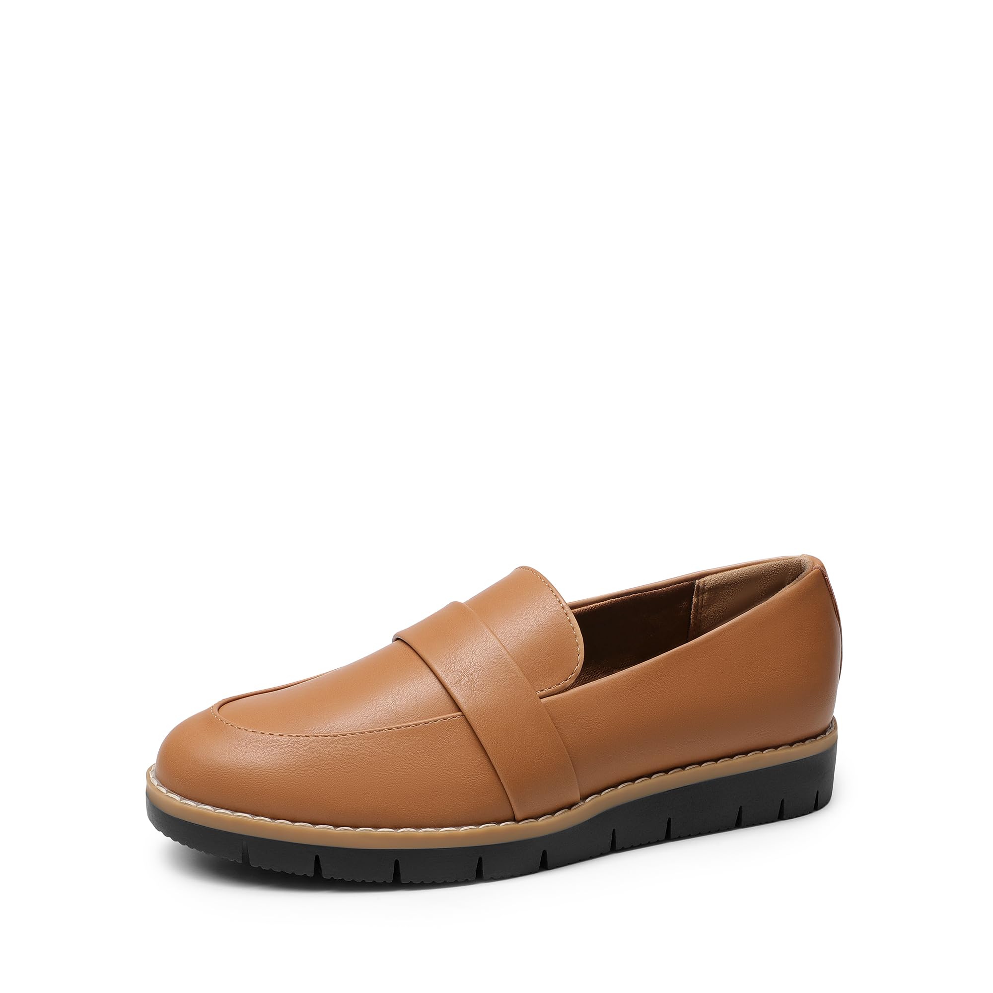 DREAM PAIRS Women's Loafers, Slip-On Business Casual Work Shoes