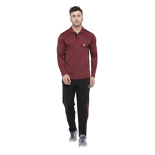Men Gym Summer Track suit Co-ord Sets Solid Maroon 2XL