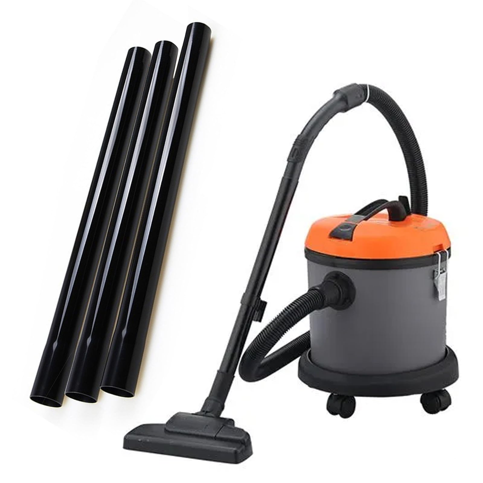 Prolunga Aspirapolvere 32 Mm Da 45 Cm + Adattatore Convertitore 32-35 Mm: Bacchetta Universale Per Tubo Aspirapolvere, Adatta A Philips, LG, Electrolux E Altri (Diametro Interno 1 1/4") - 3