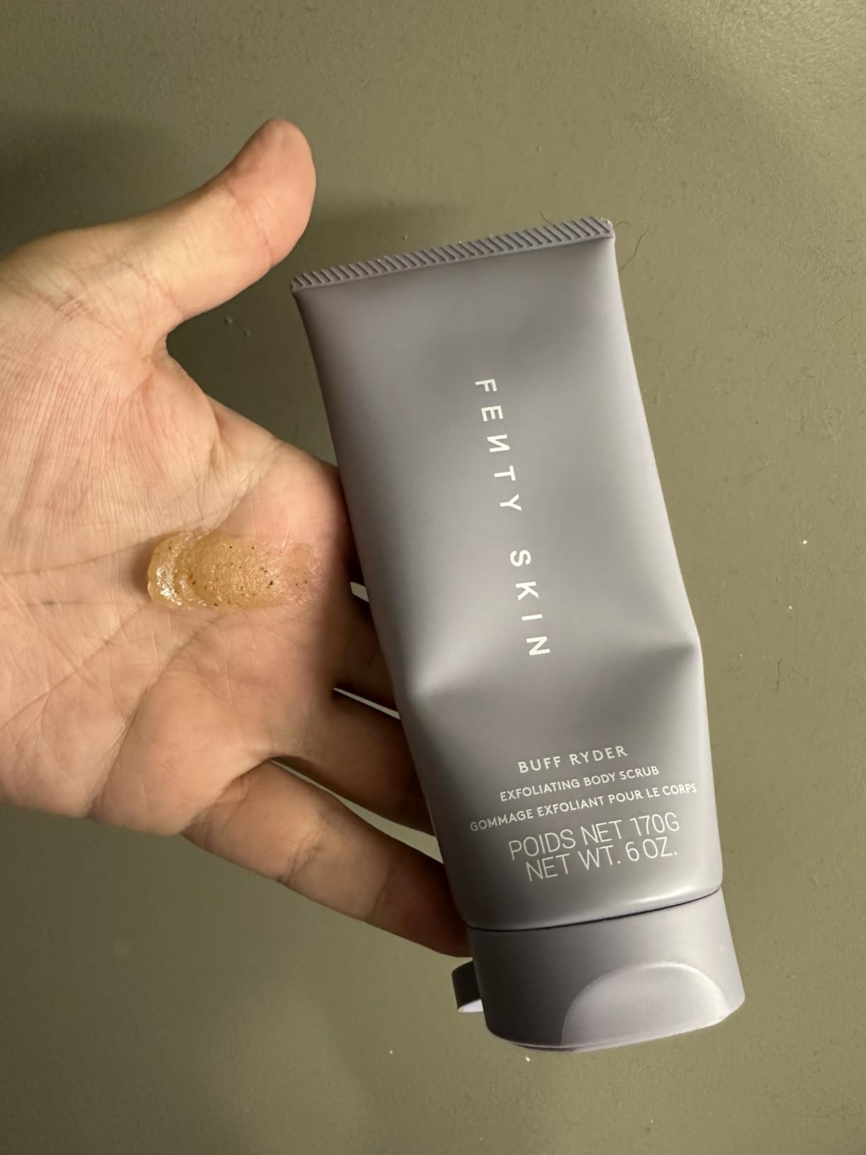 FENTY BEAUTY Fenty Skin Buff Ryder Exfoliating Body Scrub 6 oz - Gentle Exfoliate, Smooths & Polish Skin