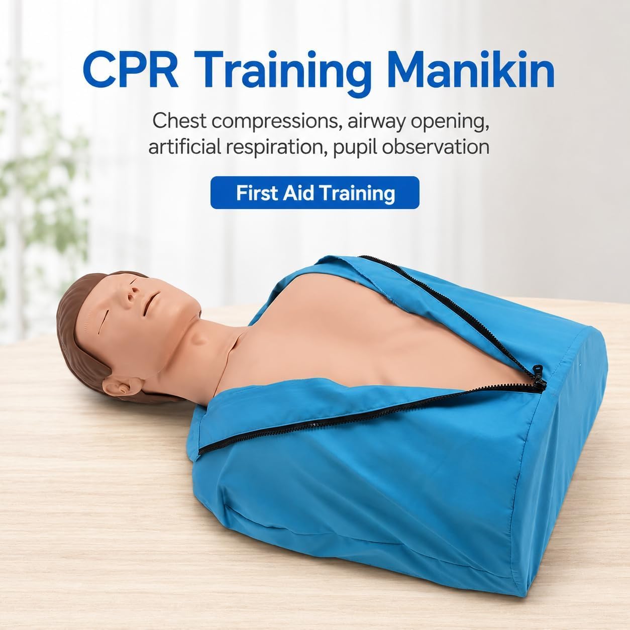 CPR-Trainingspuppe für Erwachsene, mit Kompressions-Feedback