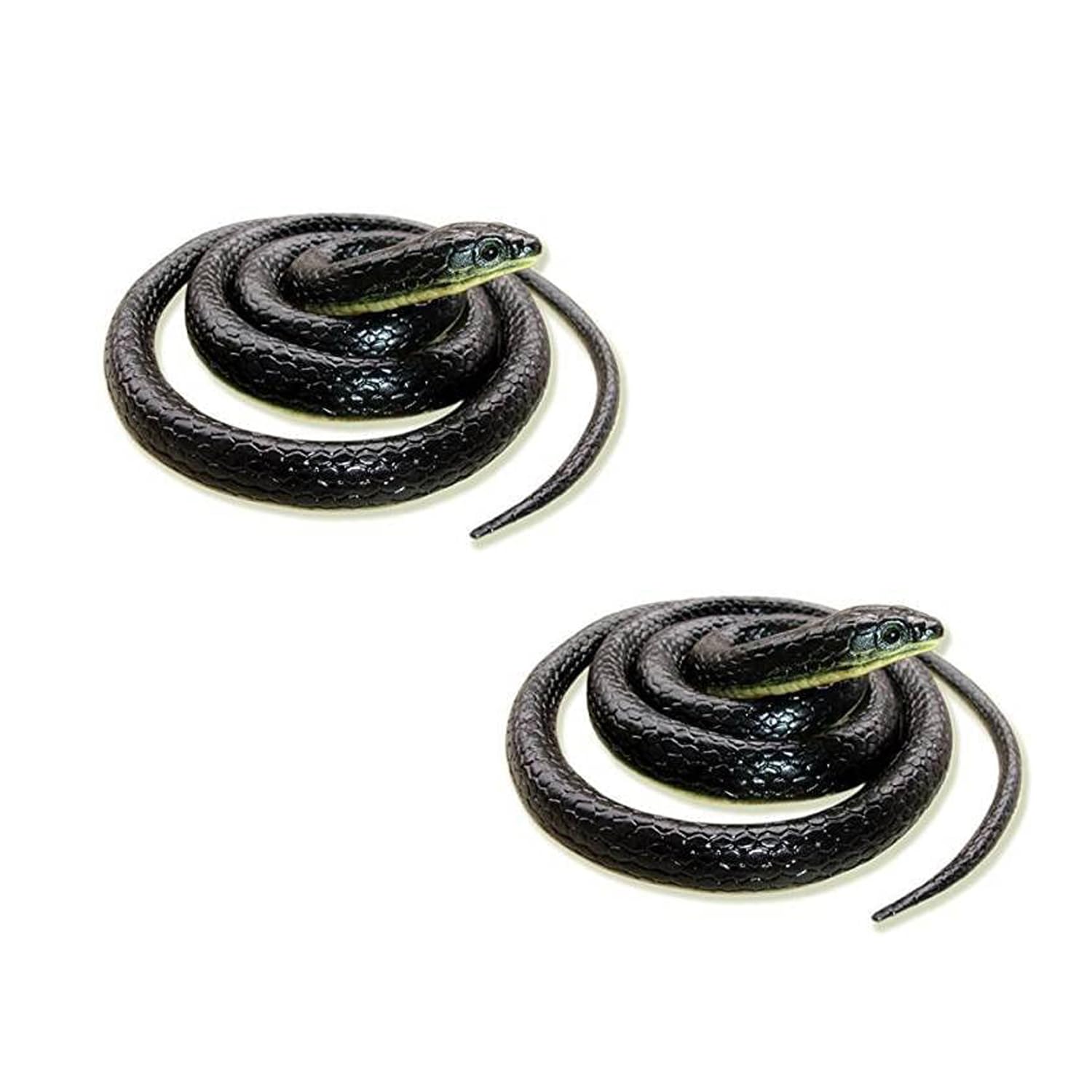 Salvus APP SOLUTIONS Rubber Snake Toy with Realistic Look for Playset, Pranks, Halloween Party Decoration, Garden Props (28 Inch_Black) [Set of 1 (2 Pcs)] (B0CR9WTNJ8) Amazon Price History, Amazon Price Tracker
