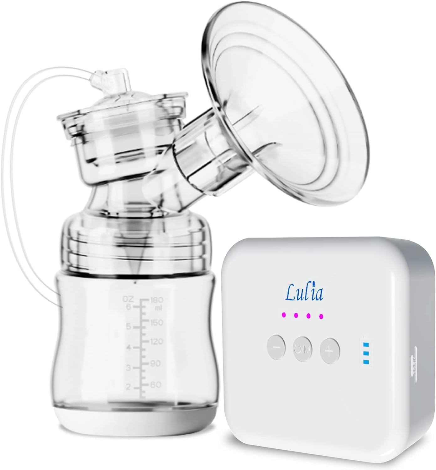 Lulia Electric Breast Pumps, Electric Breastfeeding 3 Modes & 4 Levels