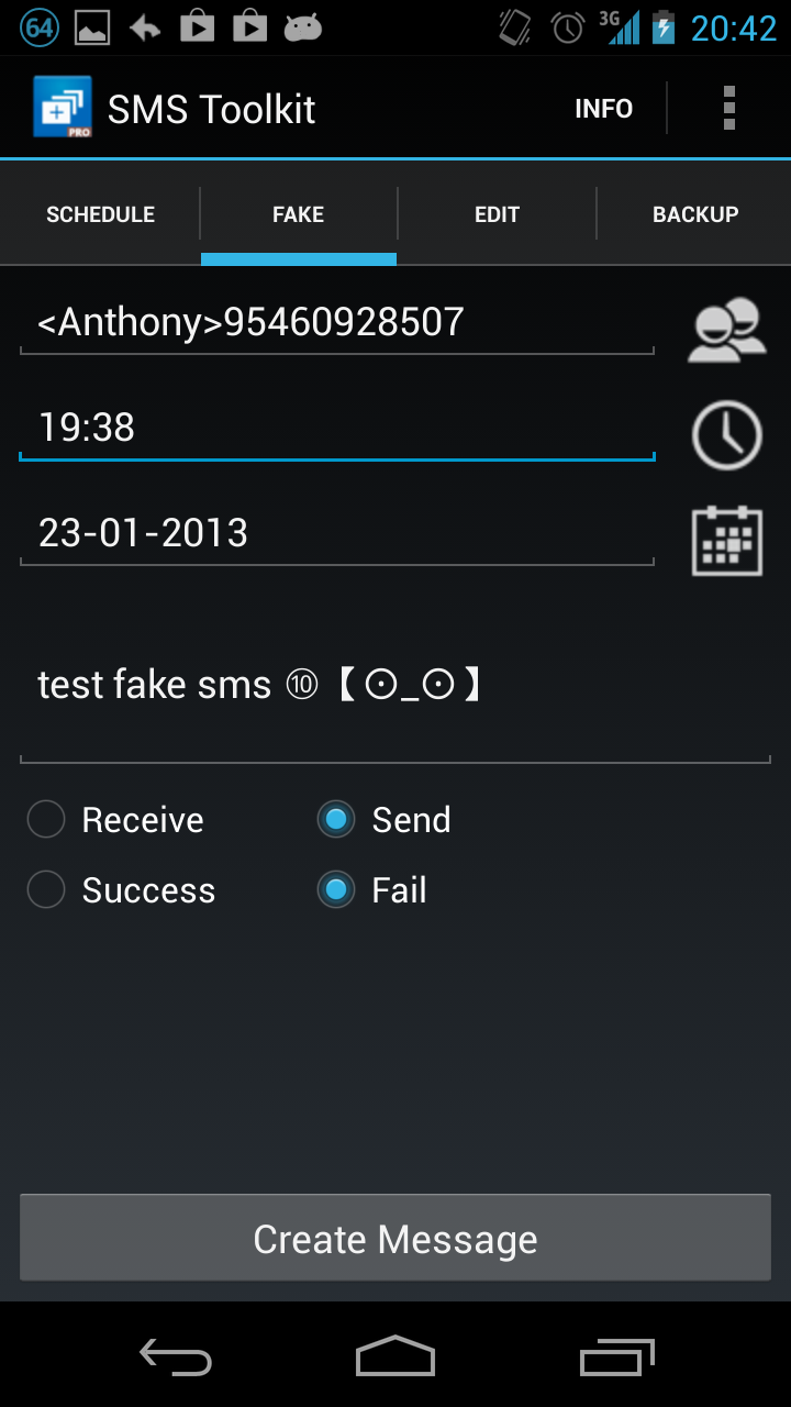 SMS for Android