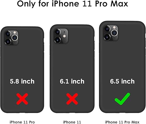 Miniatura 6 de DTTO Funda para iPhone 11 Pro Max, Serie Romance cubierta completamente, de silicona, a prueba de golpes cámara mejorada y protección de pantalla