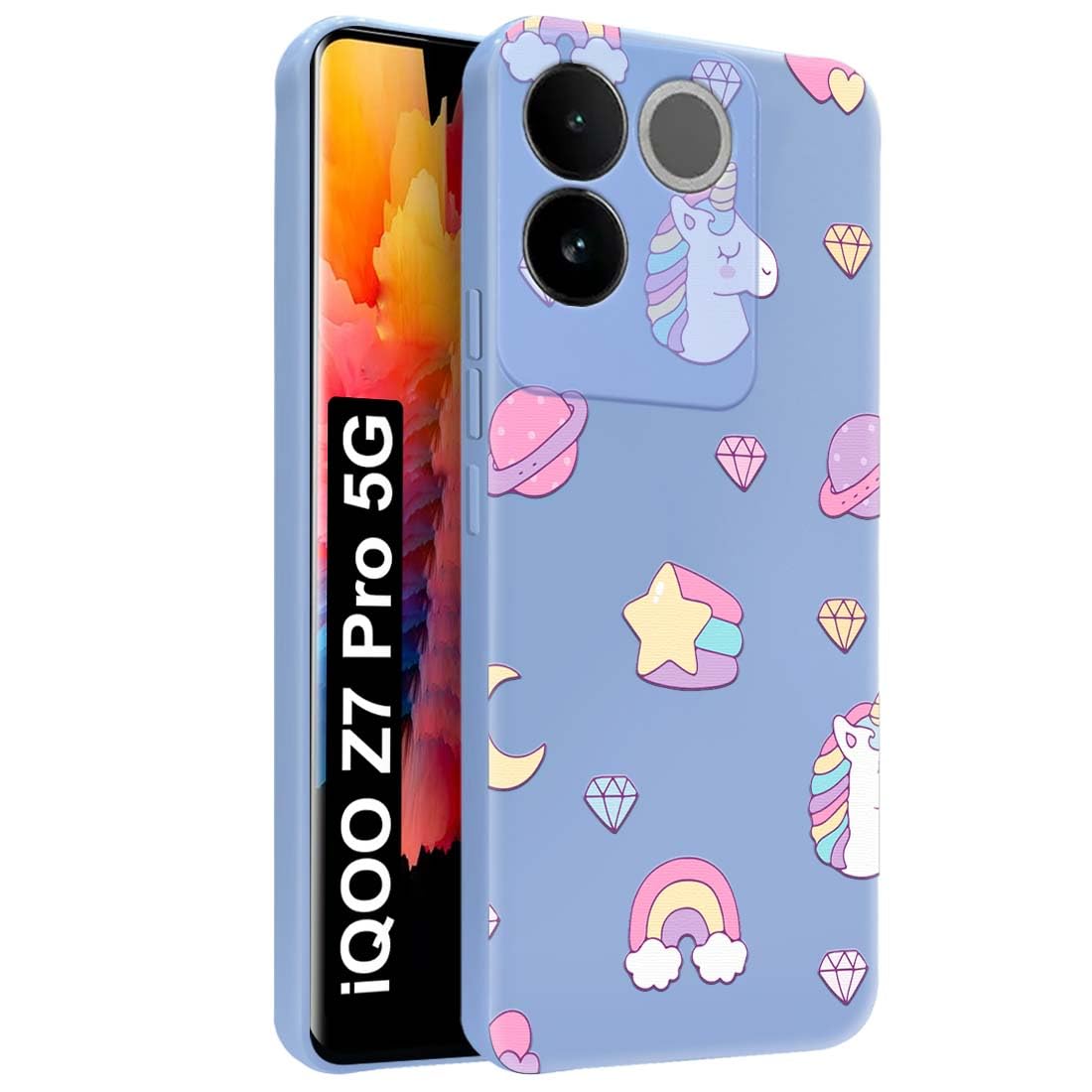 Fashionury Shockproof Glossy Soft TPU Back Cover Case for iQOO Z7 Pro 5G | 360 Degree Protection | Protective Design | Designer Back Cover Case for iQOO Z7 Pro 5G -MB679 (B0CXQ3YXBL) Amazon Price History, Amazon Price Tracker