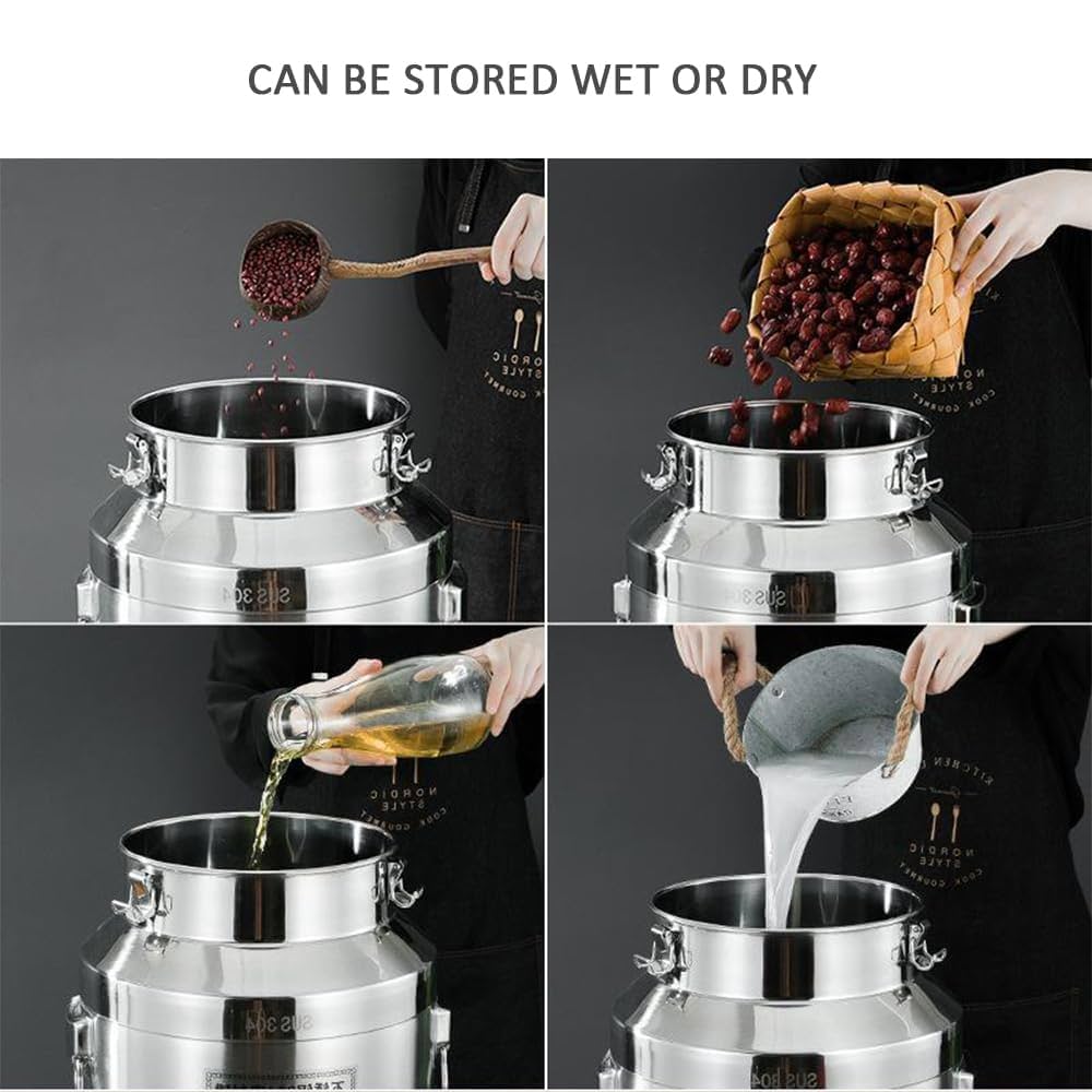 Amazon｜ZCBYBT コックが付いているステンレス鋼の貯蔵タンクは