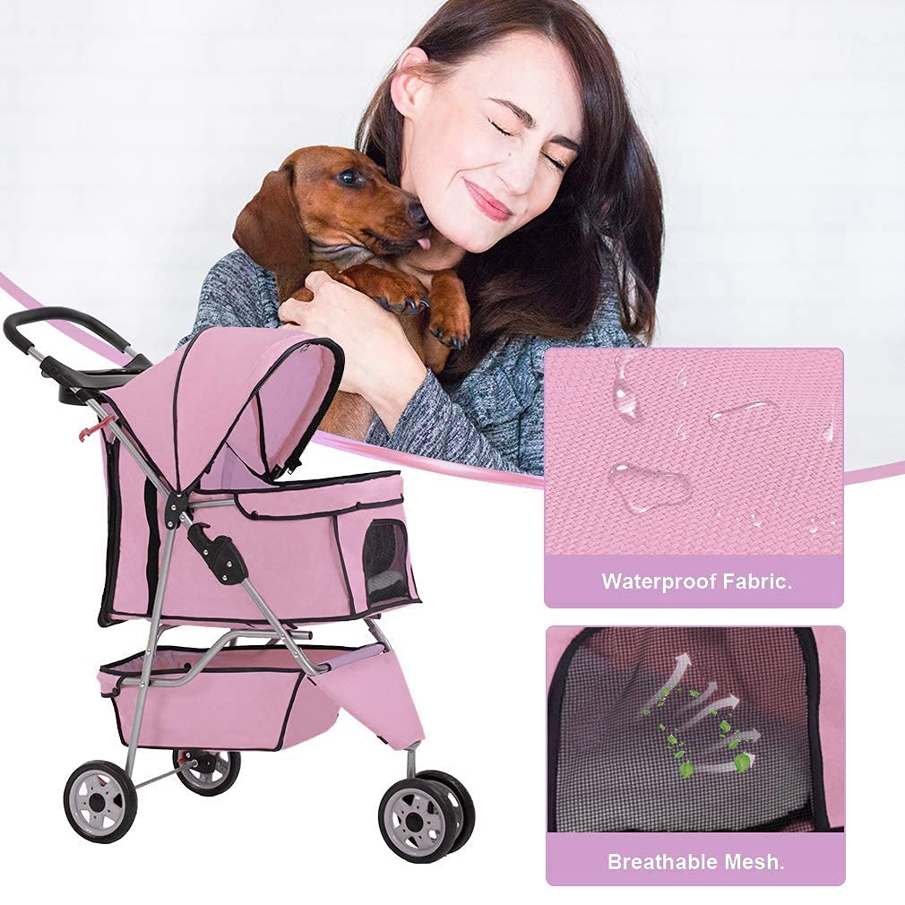 Get Ready to Stroll: The Bigacc 3-Wheel Pet Stroller Review