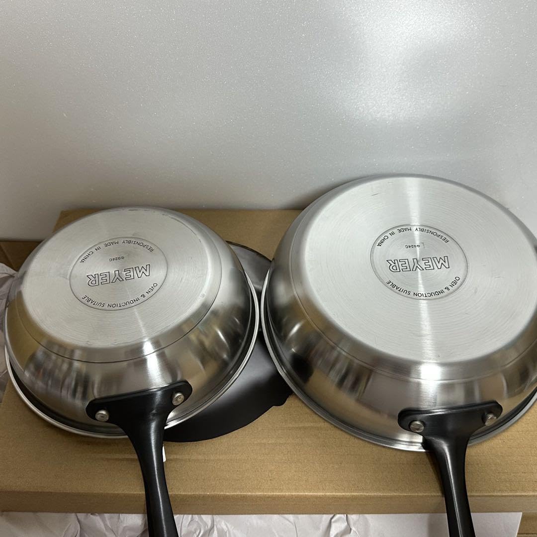 マイヤー ジャストフィットパン ２０ｃｍ＆２４ｃｍ ２個セット Amazon.co.jp: マイヤー ジャストフィットパン