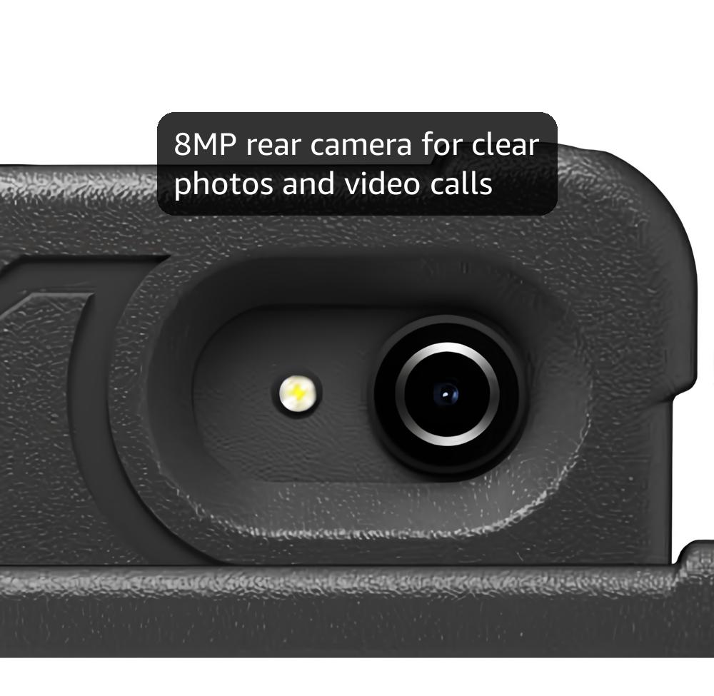 Tablet 10 Inch Android 14 Tablet, 16GB RAM 128GB ROM, 1TB Expansion, Octa-core, Large Capacity Battery, 5MP + 8MP Dual Camera, 5G/2.4G WiFi, Bluetooth 5.0, GPS, Drop-Proof Case - Black (Black)