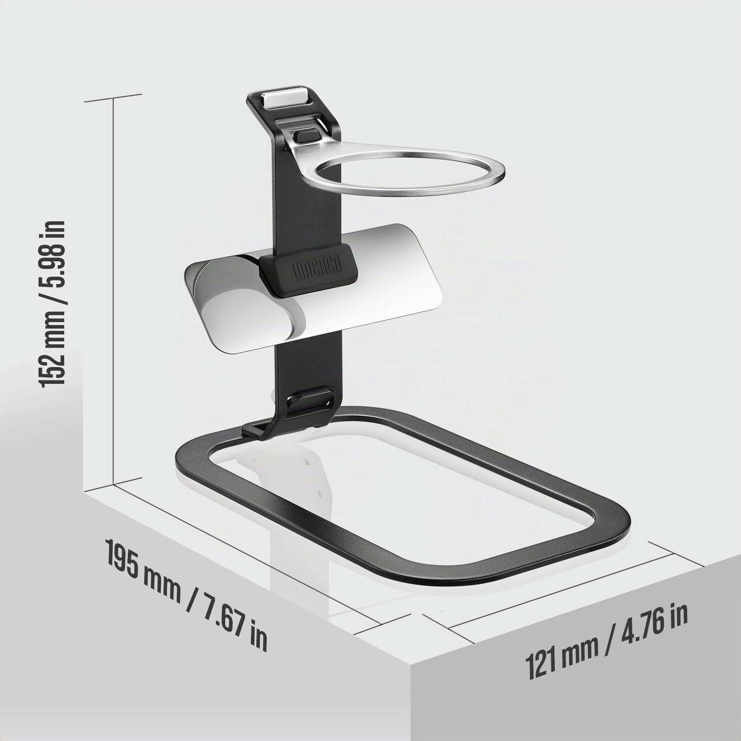 WACACO Picopresso Stand, Accesorio para Picopresso, Compuesto por cuatro piezas fácilmente desmontables (Sólo para uso de Picopresso), Negro.