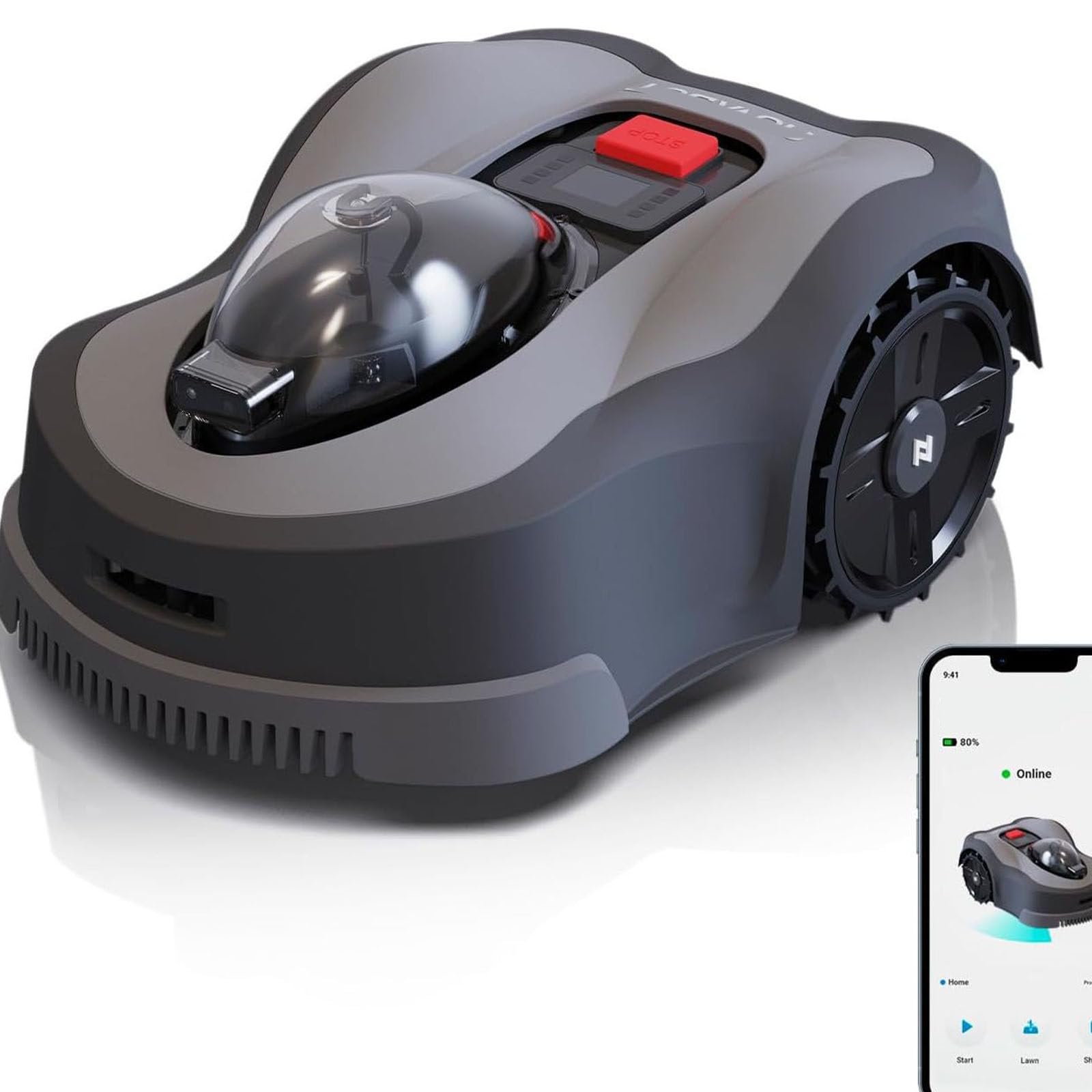 Cortacésped robótico - Cortacésped robótico Totalmente automático con estación de Carga automática - - Sin Cables delimitadores - - para céspedes de hasta 3000/6000 m²,6000㎡