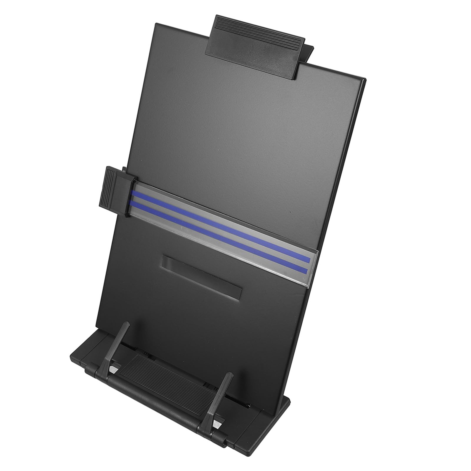 PRETYZOOM Porte-Documents pour Bureau Clip Réglable, Support de Lecture Mains, Pupitre de Lecture pour Usage Bancaire et Scolaire