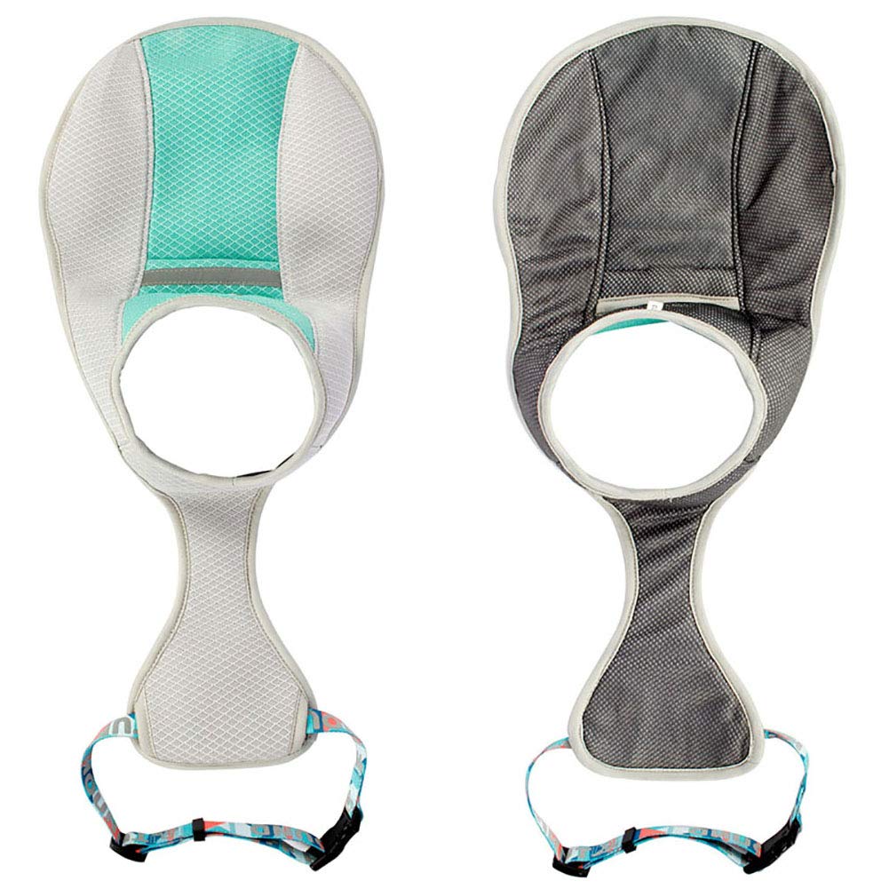 Gilet rinfrescante Riflettente per Cani, Cappotto rinfrescante per Cani Regolabile Imbracatura per Cani Leggera e Traspirante Giacca Estiva per la Caccia Formazione Campeggio,Blu,L