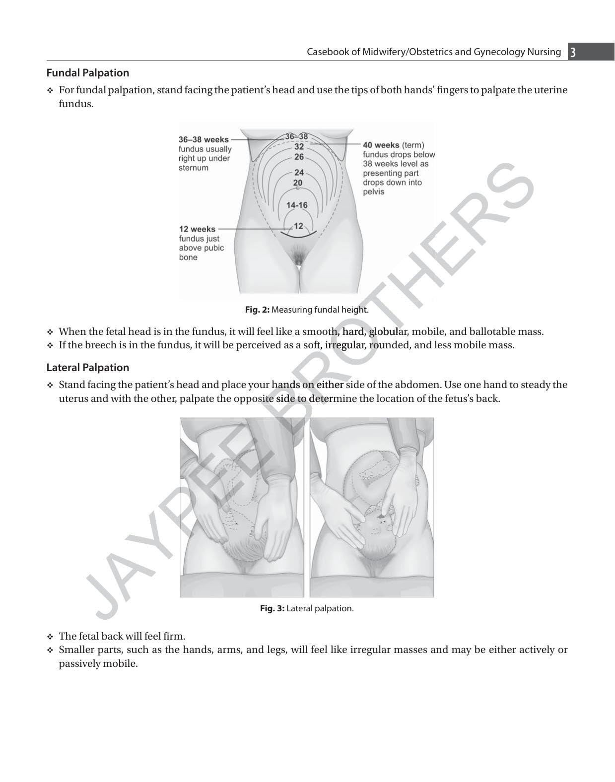 CASEBOOK OF MIDWIFERY/OBSTETRICS AND GYNECOLOGY NURSING 3