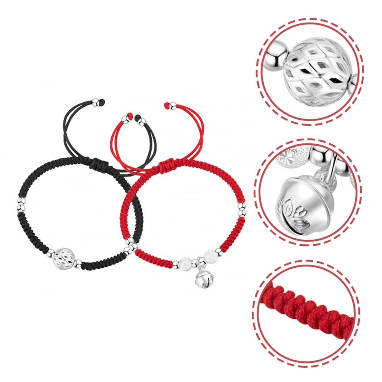 GALPADA 10piezas Pulsera Trenzada De Amistad Cuerda Para Parejas y Diseño Boho Cómodo Para Ocasiones Especiales