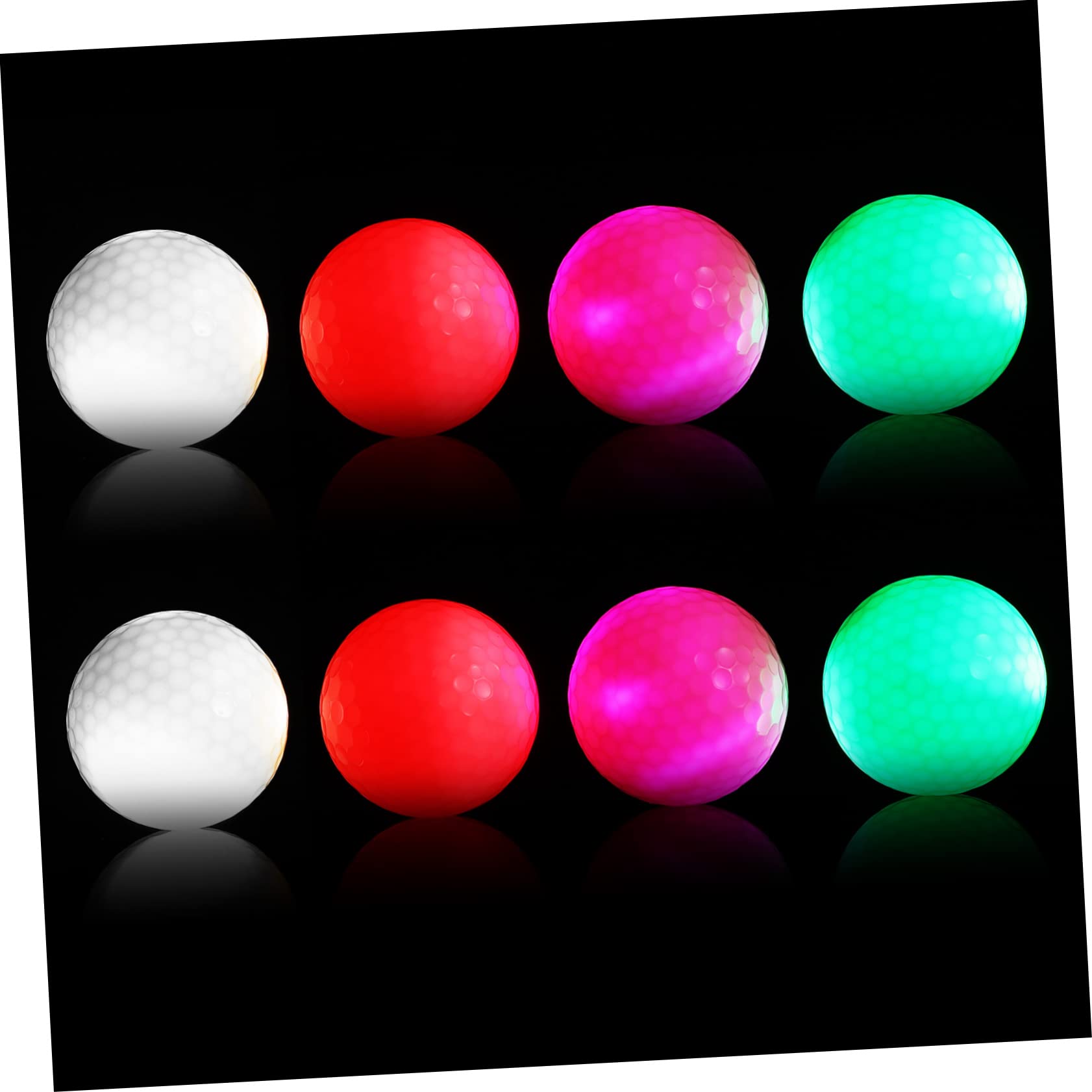 BESPORTBLE Juego De Regalo De Pelotas De Golf Súper Suaves De 32 Piezas Pelota De Golf LED De Colores para Niños Pelotas De Entrenamiento De Golf Pelotas De Golf Brillantes Pelotas De