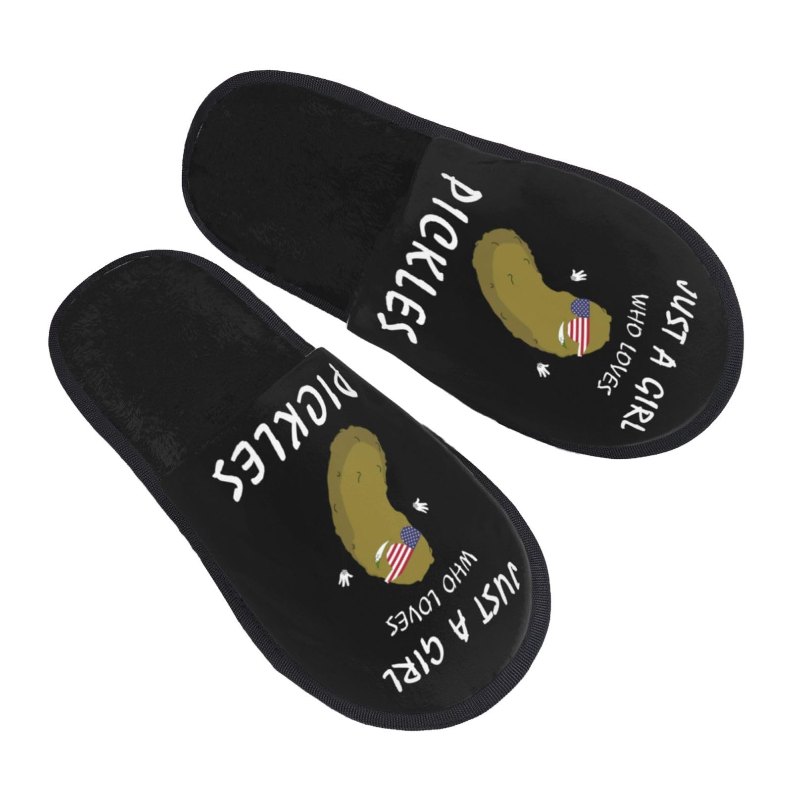 Amazon.com: Just A Girl Who Loves Pickles Unisex House Slippers