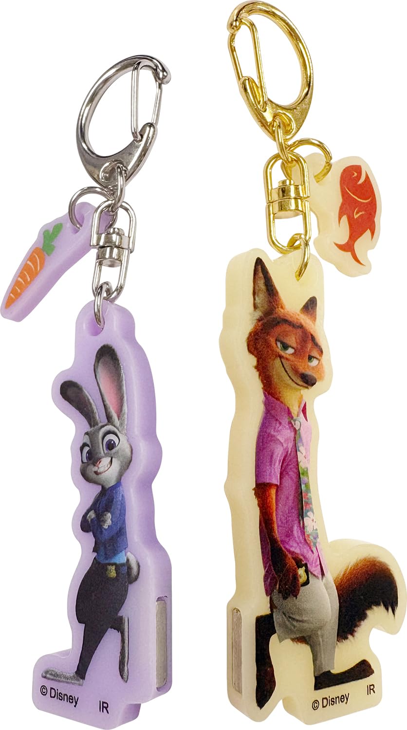 Amazon.co.jp: ズートピア2 ペアキーホルダー IKE576 : おもちゃ